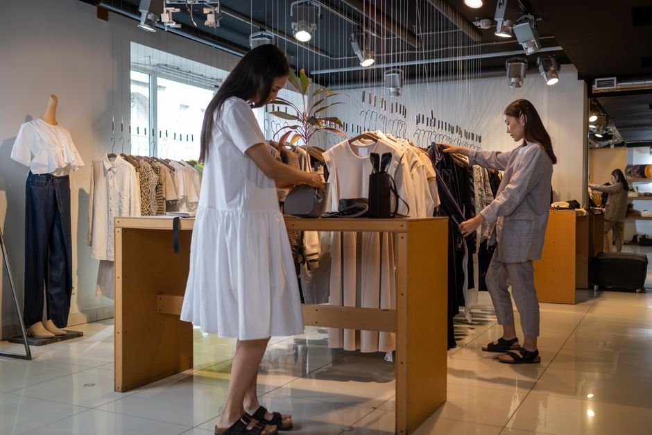 Clothing boutique featuring curated fashion
